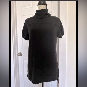 GO Couture Women Turtleneck Nordstrom Pullover Top Medium Tunic